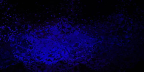 Темно Синій Червоний Векторний Макет Формами Трикутника Розумна Абстрактна Ілюстрація — стоковий вектор