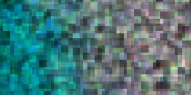 Çizgileri, dikdörtgenleri olan hafif BLUE vektör düzeni. Dikdörtgenli soyut gradyan çizimi. Reklamlar ve reklamlar için desen.