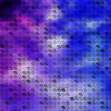 Açık pembe, dikdörtgenli mavi vektör şablonu. Gradyan dikdörtgenleri ve kareleri olan renkli çizimler. İş tanıtımınız için tasarım.