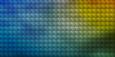 Açık mavi, dikdörtgenli sarı vektör şablonu. Renkli dikdörtgenlerle soyut gradyan çizimi. Web siteleri, iniş sayfaları için desen.