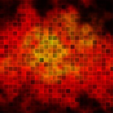 Koyu turuncu vektör dokusu dikdörtgen biçiminde. Gradyan dikdörtgenleri olan bir resim. Web siteleri, iniş sayfaları için desen.