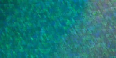 Çizgileri ve üçgenleri olan açık yeşil vektör dokusu. Basit bir şekilde üçgenli renkli bir çizim. İniş sayfaları için şablon.