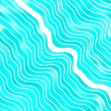 Açık mavi, çizgili yeşil vektör şablonu. Renkli çizgilerle dairesel çizimler. Web siteleri, iniş sayfaları için desen.