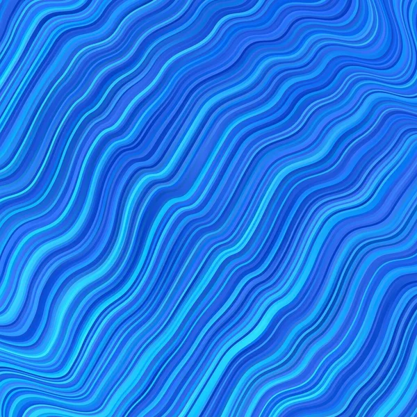 Light Blue Διανυσματικό Πρότυπο Γραμμές Φωτεινό Δείγμα Πολύχρωμες Καμπυλωτές Γραμμές — Διανυσματικό Αρχείο