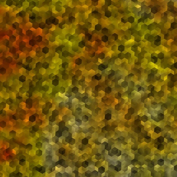 Тёмный Многоцветный Векторный Шаблон Шестиугольном Стиле Цветные Шестиугольники Фоне Размытия — стоковый вектор