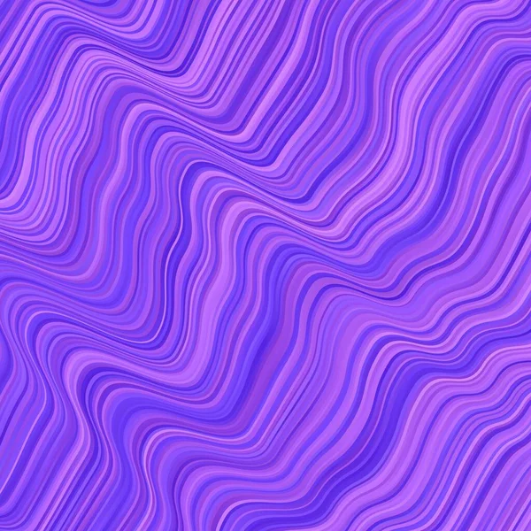 Светло Фиолетовый Векторный Фон Изогнутыми Линиями Красочная Иллюстрация Абстрактном Стиле — стоковый вектор