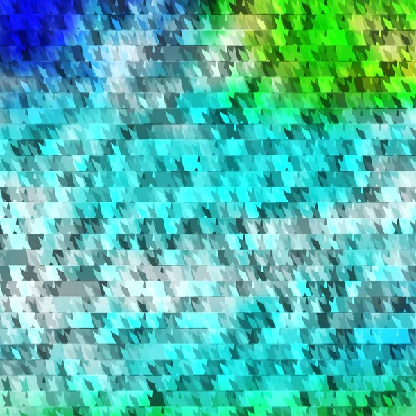 Lichtblauwe Groene Vectorachtergrond Met Lijnen Driehoeken Kleurrijke Illustratie Met Driehoeken — Stockvector