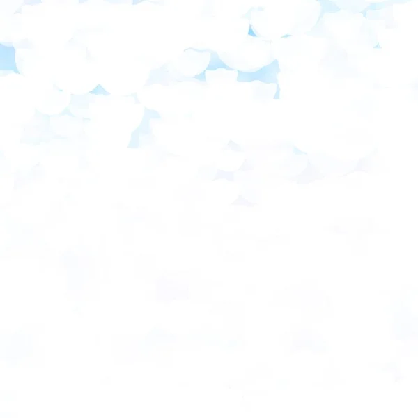Світло Blue Векторна Текстура Дисками Абстрактні Барвисті Диски Простому Градієнтному — стоковий вектор