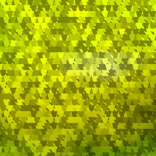 Verde Claro Textura Vectorial Amarilla Con Estilo Triangular Gradiente Abstracto — Archivo Imágenes Vectoriales