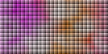 Açık pembe, dikdörtgenli sarı vektör arkaplan. Soyut arkaplanda renkli gradyan olan dikdörtgenler. İş broşürleri, broşürler için desen