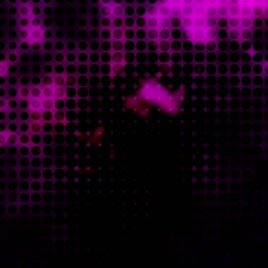 Lekeli koyu pembe vektör arka plan. Renkli çember şekilli modern soyut illüstrasyon. İş ilanları için şablon.