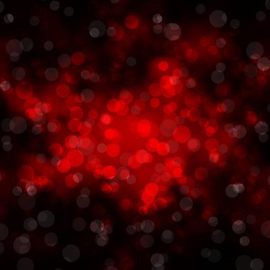 Noktalı koyu turuncu vektör arkaplanı. Renkli damlaları olan soyut parlak bir illüstrasyon. İş ilanları için şablon.