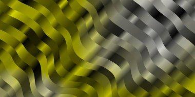 Dairesel yay ile açık sarı vektör arkaplan. Soyut ve eğri çizgilerle renkli çizimler. Kullanıcı Arayüzü tasarımınız için şablon.