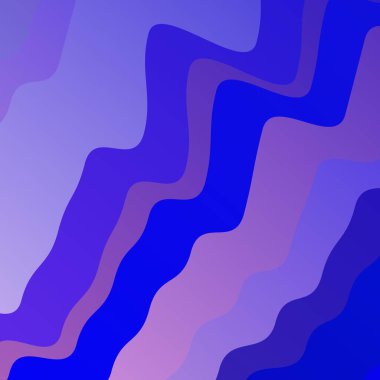 Açık Pembe, eğri çizgileri olan mavi vektör arkaplan. Yaylı basit bir şekilde gradyan çizimi. Kullanıcı Arayüzü tasarımınız için şablon.