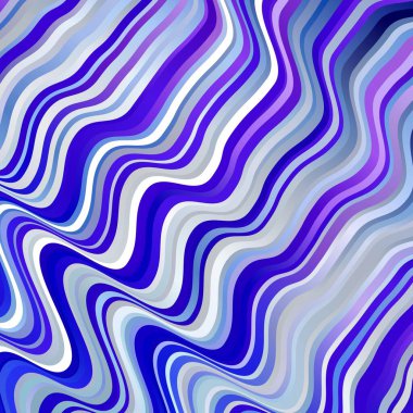 Açık Pembe, kıvrımlı mavi vektör şablonu. Bükülmüş çizgileri olan yepyeni renkli bir çizim. Cep telefonları için şablon.