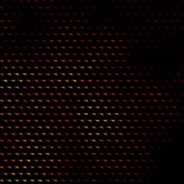 Koyu Turuncu vektör arkaplan ve çokgen tarzı. Soyut arkaplanda renkli eğimli üçgenler. İniş sayfaları için şablon.