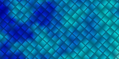 Çokgen biçiminde hafif BLUE vektör arkaplanı. Soyut arkaplanda renkli gradyan olan dikdörtgenler. İş broşürleri, broşürler için desen