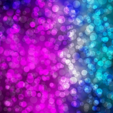 Açık Pembe, noktalı mavi vektör arkaplanı. Doğa tarzında renkli noktaları olan soyut illüstrasyon. Web siteleri için desen.