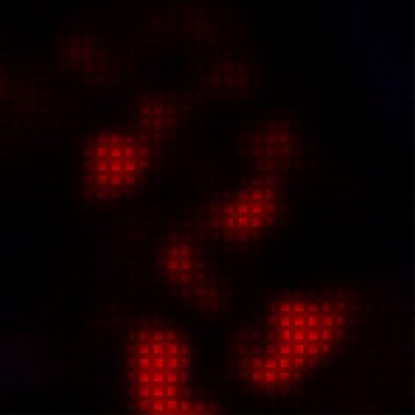 Koyu kırmızı vektör dokusu dikdörtgen biçiminde. Gradyan dikdörtgenleri olan bir resim. Reklamlar ve reklamlar için desen.