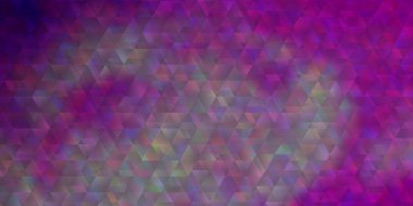 Açık Mor, pembe vektör arkaplan, çizgiler, üçgenler. Basit formda soyut biçimdeki üçgenler. İniş sayfaları için şablon.
