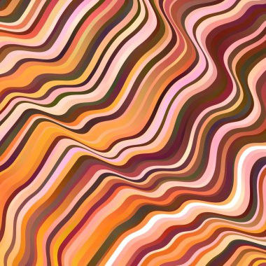 Kavisli hafif turuncu vektör deseni. Eğimli yay ile soyut illüstrasyon. Reklamlar ve reklamlar için desen.