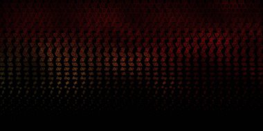 Koyu yeşil, sarı vektör arkaplan ve gizemli semboller. Sihirli ruhani güç işaretleri olan bir ilüzyon. Okült tasarımın için basit bir temel.