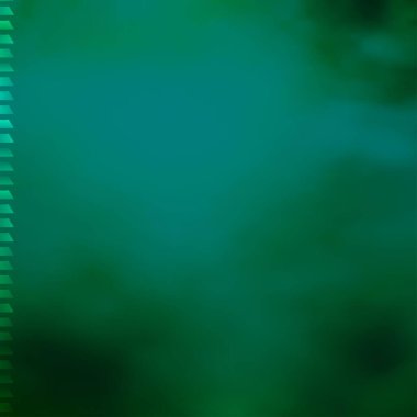 Açık yeşil vektör deseni kare biçiminde. Renkli dikdörtgenlerle soyut gradyan çizimi. Cep telefonları için şablon.