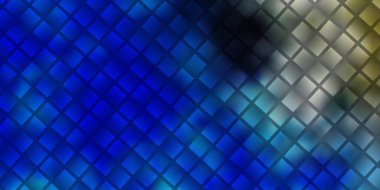 Çokgen biçiminde hafif BLUE vektör arkaplanı. Dikdörtgenli soyut gradyan çizimi. İş tanıtımınız için tasarım.