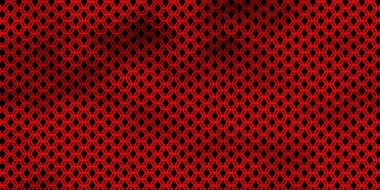 Esrarengiz sembollü koyu kırmızı vektör arka planı. Gotik eğilimli soyut illüstrasyon. Okült tasarımın için basit bir temel.