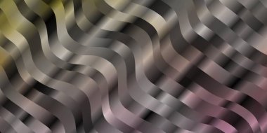 Eğri çizgileri olan hafif turuncu vektör arkaplanı. Uygunsuz gradyan çizgileri olan soyut çizimler. Web siteleri, iniş sayfaları için desen.