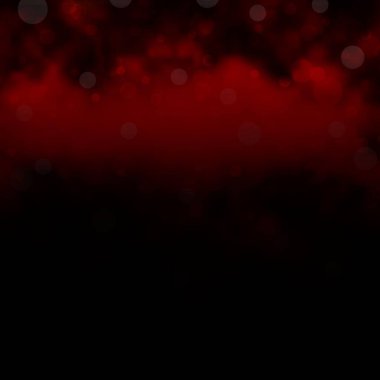 Kabarcıklı koyu turuncu vektör arka planı. Basit gradyan arkaplandaki soyut renkli diskler. Web siteleri için desen.