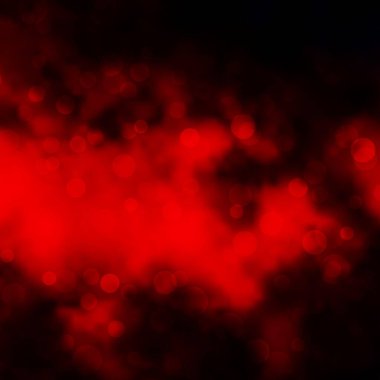 Disklerle birlikte koyu kırmızı vektör dokusu. Parlak renkli ve soyut küreler içeren bir resim. Posterler, afişler için tasarım.