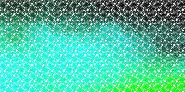 Dairesel yay ile açık yeşil vektör arkaplan. Soyut ve eğri çizgilerle renkli çizimler. Web siteleri, iniş sayfaları için desen.