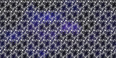 Dairesel yay ile açık mor vektör dokusu. Bükülmüş çizgileri olan yepyeni renkli bir çizim. Web siteleri, iniş sayfaları için desen.