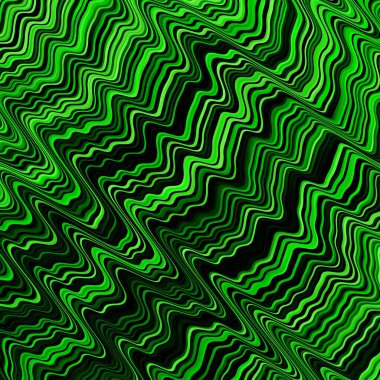 Fiyonklu açık yeşil vektör arka planı. Eğimli renkli geometrik örnekler var. Kullanıcı Arayüzü tasarımınız için şablon.