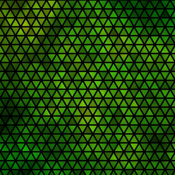 ライトグリーン ライン 三角形の黄色のベクトル背景 カラフルな三角形のセットでイラスト ウェブサイトのパターン — ストックベクタ