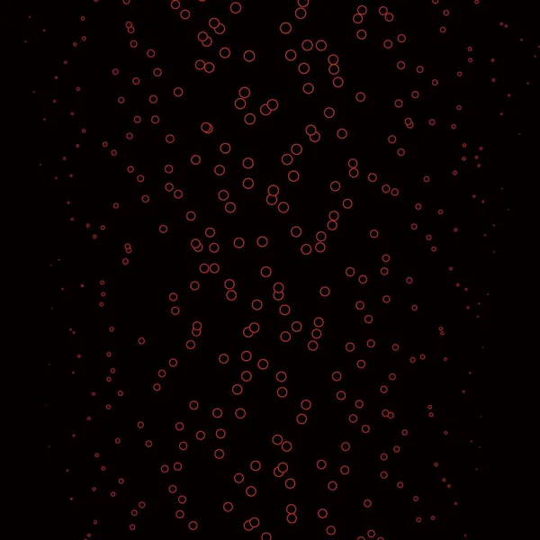 Textura Vectorial Rojo Oscuro Con Discos Ilustración Con Conjunto Brillantes — Vector de stock