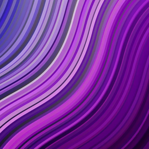 Violet Clair Mise Page Vectorielle Rose Avec Des Lignes Irisées — Image vectorielle