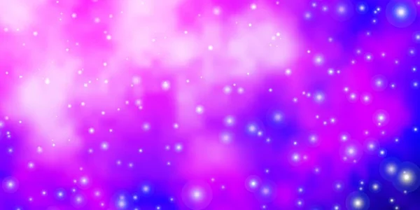 Light Purple Διανυσματική Διάταξη Φωτεινά Αστέρια Διακοσμητική Απεικόνιση Αστέρια Αφηρημένο — Διανυσματικό Αρχείο