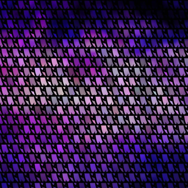 Textura Vectorial Púrpura Claro Con Estilo Triangular Hermosa Ilustración Con — Vector de stock