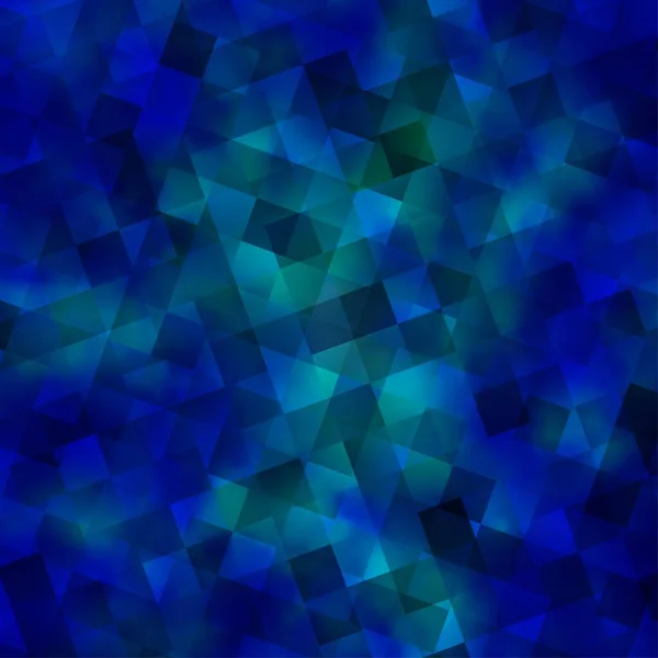 Heller Blauer Vektorhintergrund Mit Dreiecken Rechtecken Abstrakte Gradienten Illustration Mit — Stockvektor