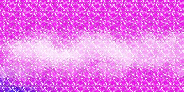 Light Pink Vektor Skabelon Med Buede Linjer Abstrakt Gradient Illustration – Stock-vektor