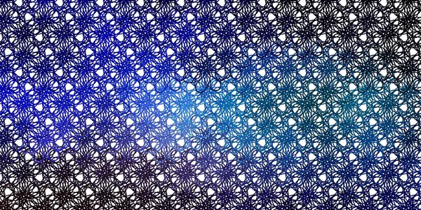 Bleu Clair Fond Vectoriel Rouge Avec Des Lignes Courbées Illustration — Image vectorielle