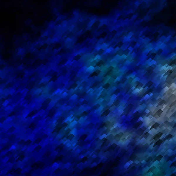 Dark Blue Vector Layout Hexagonal Shapes Glitter Abstract Illustration Hexagonal — Stock Vector
