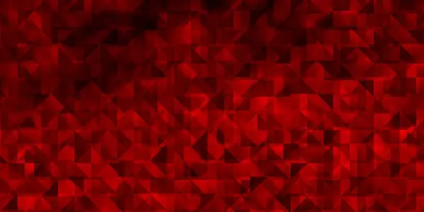 Diseño Vectores Rojo Claro Con Líneas Triángulos Ilustración Abstracta Brillante — Archivo Imágenes Vectoriales