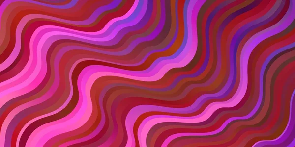 Modèle Vectoriel Violet Foncé Rose Avec Lignes Illustration Abstraite Avec — Image vectorielle