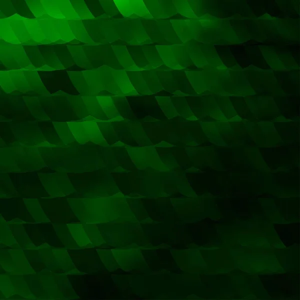 Ljusgrön Vektor Konsistens Med Färgglada Hexagoner Färgglada Hexagoner Suddig Bakgrund — Stock vektor