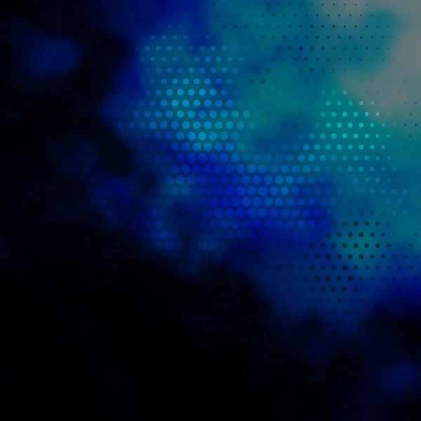 Темна Blue Векторна Текстура Дисками Барвисті Ілюстрації Градієнтними Точками Стилі — стоковий вектор