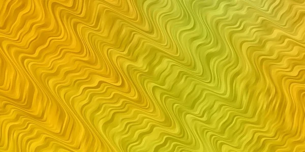 Vert Clair Fond Vectoriel Jaune Avec Des Courbes Échantillon Lumineux — Image vectorielle