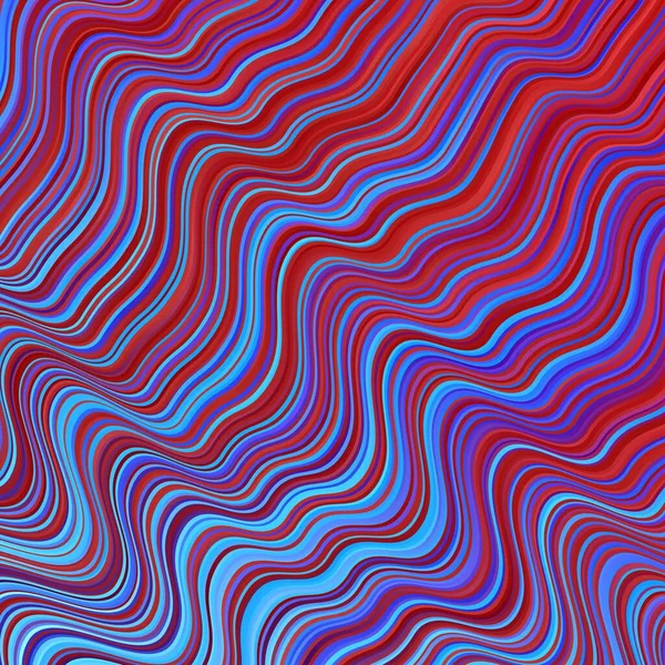 Ανοιχτό Μπλε Κόκκινο Διανυσματικό Πρότυπο Ρυτίδες Πολύχρωμη Απεικόνιση Αφηρημένο Στυλ — Διανυσματικό Αρχείο